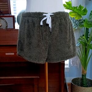 Soft fuzzy shorts